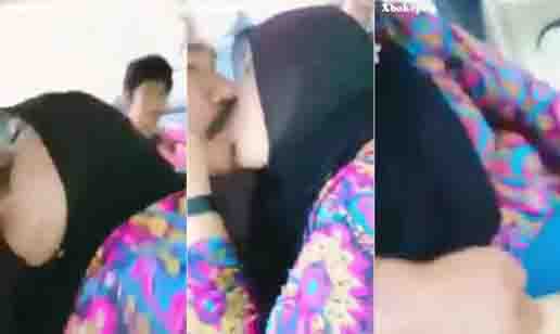 Bokep jilbab binal cipokan depan anaknya
