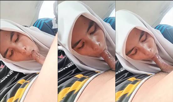 Bokep twitter hijab blowjob dalam mobil pacar